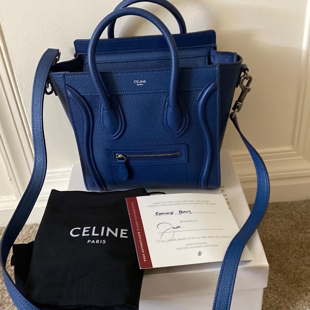 Authentic Celine nanno luggage bag